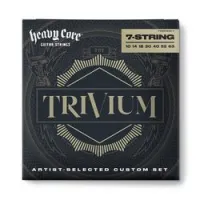 Dunlop tvmn10637 trivium  струны для 7-струнной электрогитары, heavy core, 10-63