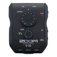 Zoom u-22  ручной аудиоинтерфейс