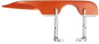 Viola chin rest Acura Meister Ultimo AC-ACG23CE - Grade Ultimo boxwood Guarneri chin rest for viola with titanium Hill mount