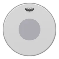 REMO CONTROLLED SOUND 14' COATED BOTTOM BLACK DOT матовый пластик с черным центром (замена)