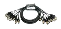 INVOTONE SNX83 - аудио мультикорная система веерный хвост, 8 XLR MALE*8 XLR FEMALE, длина 3 метра