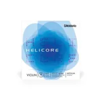 D'addario h312t 4/4m  отдельная струна a для скрипки 4/4 helicore, титан/ сталь, medium tension