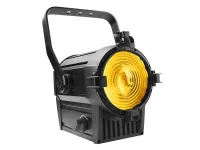 SILVER STAR SS810SW HD FREZNO ZM-1 HD Театральный прожектоp с линзой Френеля. источник света COB LED 105W, 3200 K, сила света 52 200кд (аналог 1200 Вт лампе), CRI>90Ra, DMX-512, электронный диммер 16 bit, ручной зум 10-60', 100 W, 326x282x266 мм, 5,5 кг