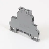 Клемма двухуровневая винтовая серая ONKA MRK 4C 1010368/1652 4мм2 32А 500В ширина 6,6мм Б7582