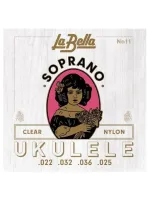 La Bella No.11 (4 шт) Струны для укулеле сопрано 