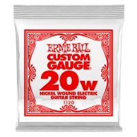 Ernie Ball 1120 струна для электро и акустических гитар. Сталь, калибр .020