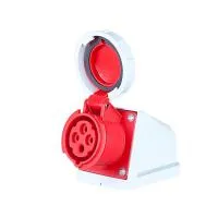 PCE Розетка наст 16А/400V/3P+E/IP67 1142-6tt