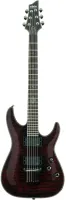 Schecter DAMIEN ELITE-6 CRED Гитара электрическая, 6 струн, корпус махогани, гриф клен, лады 24X J