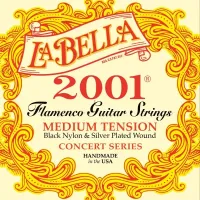 Струна e1 для гитары фламенко la bella 2001-fm - струна e1 для гитары фламенко из черного нейлонового сплава. среднее натяжение