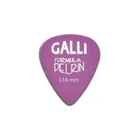 GALLI STRINGS D51P - медиатор, delrin 351, 1.14, цвет фиолетовый
