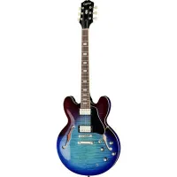 EPIPHONE ES-335 Figured Blueberry Burst полуакустическая гитара, цвет - черничный берст