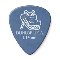 Dunlop 417p114 gator grip standard 12pack  медиаторы, толщина 1.14 мм, 12 шт.