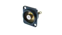 Neutrik NF2D-9 панельный разъем RCA гнездо, тип-D, под пайку провода, белый изолятор