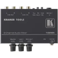 Kramer 102MX- Двухканальный микшер звуковых сигналов