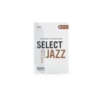 D'addario orrs10ssx2m  трости для сопрано-саксофона, organic select jazz unfiled (2m), 10шт. в пачке