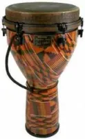 Remo dj-0014-pm  джембе 14"х25", цвет kinte kloth