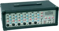 CD630M усилитель 300 Вт RMS @ 4 Ohms, микшер 6 каналов, DSP, 7-пол. графический эквалайзер, вес 11 кг, бренд Laney