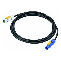 Axiom SDC785LU10- Электрический кабель 3х2,5 кв.мм, 20 А, Powercon  серый - голубой