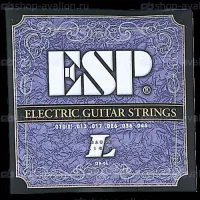 ESP GS-6L Light струны для 6-ти струнных электрогитар, сталь с никелированной обмоткой, размер 10-46, диаметр отдельных струн .010, .013, .017, .026, .036, .046, с дополнительной 1й струной