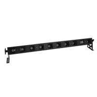 EUROLITE STP-10 MK2 for 10x GU-10 DMX Bar Светильник эффектный, слепящий-динамический-заливающий эффект, 10 ламповых источников 75W, попиксельное управление, встроенный диммер, управление DMX-512