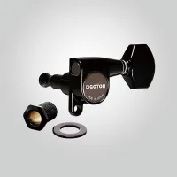SG360-07-B-R6 Колки для гитары 6п, черные, Gotoh