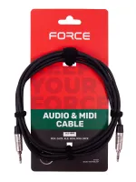 FORCE FLC-160/2 - шнур мини стерео джек <=> стерео мини джек, 2 м