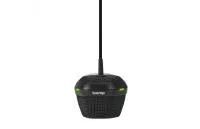 Микрофон Biamp [Devio DCM-1(Black)] подвесной, технология Beamtracking™; 3 зоны по 120°; 3хLED mute индикаторы; 2хRJ45(доп.для подключения 2-ого DCM-1 по daisy-chain-макс.2 микрофона).Совместим с хабом SCR.Макс.расстояние м/д девайсами:15м. Цвет:черный