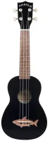 KALA MK-SS/BLK MAKALA SHARK, SOPRANO UKULELE, BLACKTIP,