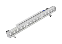 DTS FOS 100 SOLО CT, SPOT lens, IP20, Black  Линейный LED светильник, 6720 Lum, 15 Full White LEDs, угол 15‘, DMX 512, 100 Вт, 990*100*78 mm, 7 kg