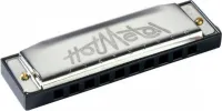 HOHNER Hot Metal E (M57205X) - губная гармоника - корпус пластик ABS, крышки из нержавеющей стали. В новой упаковке