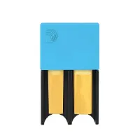 Футляр для тростей тенор и баритон саксофона Rico Reedgard Blue на 4 трости