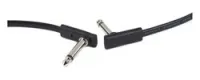 Rockboard rbo cab pc f 10 blk  кабель для коммутации гитарных эффектов, 10 см, чёрный