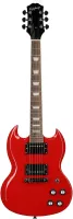 EPIPHONE Power Players SG Lava Red электрогитара 7/8 с чехлом, цвет красный