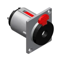Procab VCJ3FP- Разъем Jack 6,3 мм стерео (розетка), панельный