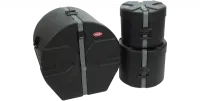 SKB-DRP1 комплект из 3х высокопрочных пластиковых кейсов для барабанов (10"х12", 12"х14", 18"х22"), размер траснпортный 737х990х623 мм, вес 16,78 кг