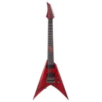 Solar guitars v1.8 canibalismo  8-струнная электрогитара, форма v, hh, evertune, цвет красный, чехол