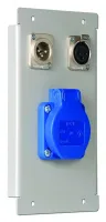 ИМЛАЙТ BRW-1-4 Панель для монтажной коробки BRW-1, розетка SPEACON-4pin-2шт