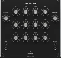 Behringer 914 FIXED FILTER BANK аналоговый FIXED FILTER BANK модуль для Eurorack