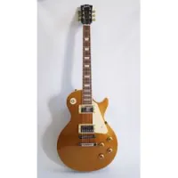 Burny rlg55 vgt  электрогитара, форма корпуса les paul® standard, h-h, tune-o-matic, цвет золотистый