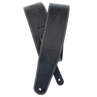 Planet waves 25vns00-dx  гитарный ремень, кожа, черный, прошитый