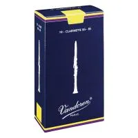 CR1015 (1.5) traditional, Набор тростей для кларнета Bb 10 штук, размер 1,5 VANDOREN CR1015 (1.5) traditional
