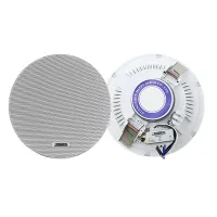 DSPPA DSP-6011EN Потолочный громкоговоритель с противопожарным колпаком 6 /3/ 1,5 Вт. Диапазон частот - 90-18000 Гц.  Цвет - белый