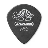 Dunlop 482r100 tortex pitch black jazz iii 72pack  медиаторы, толщина 1 мм, 72 шт.
