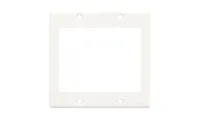 Рамка панели управления BIAMP [WP-2G-US-W] 2-gang wall plate, US