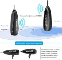 Беспроводной головной микрофон kimafun km-g100-1 - влагозащищенный беспроводной 2.4 ггц конденсаторный головной микрофон
