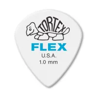 466P1.0 Tortex Flex Jazz III XL Медиаторы, 12шт, толщина 1.0мм, Dunlop