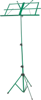 ROXTONE MUS008 Green Пюпитр складывающийся, на трех ногах, высота, регулируемая: 50-120см, размер в сложенном состоянии: 50см, подставки: 40-29cm, цвет: зеленый, вес: 1,2kg. 20штук в коробке размером: 38x35x50cм
