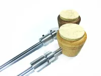ZHD-F105 Колотушка для педали бас-барабана, фетр/дуб, Zhukov Handcrafted Drums