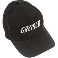 GRETSCH FLX FIT HAT BLK S/M кепка c лого Gretsch, цвет черный, размер S-M