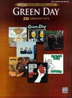 HAL LEONARD 00321981 GREEN DAY: EASY GUITAR TAB - сборник нот 20 Greatest Hits.Инструмент: гитара.Артист: Green Day.Формат: мягкая обложка, 72 страницы